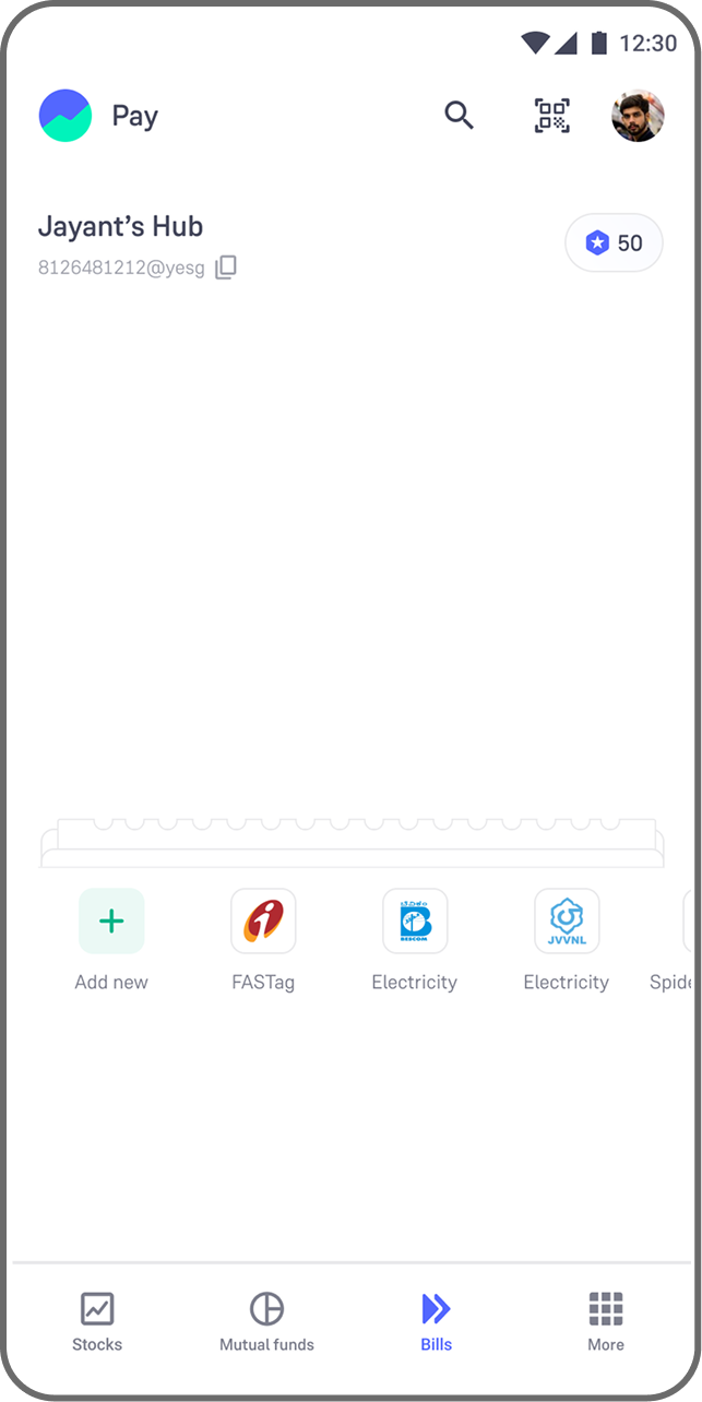 Groww Pay introduction animation still