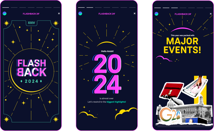 Three Flashback 24 phone cards
